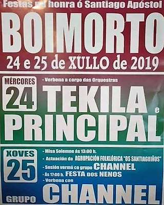 Santiago Apóstol (2024) en Boimorto