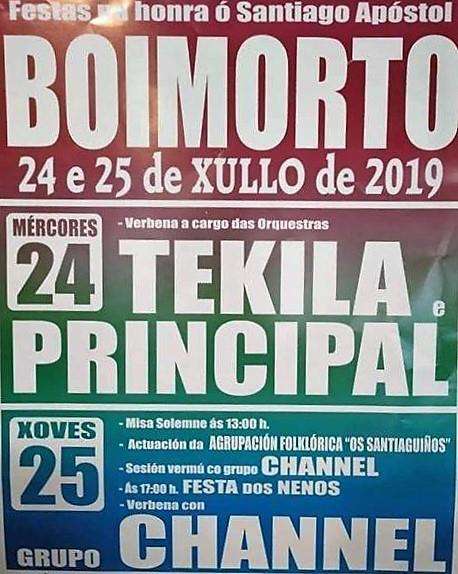 Santiago Apóstol (2024) en Boimorto