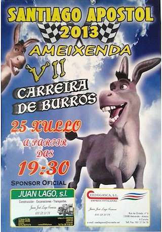 Fechas, información, programa, cartel, imágenes, mapa y ubicación de Santiago Apóstol de Ameixenda  en  Cee