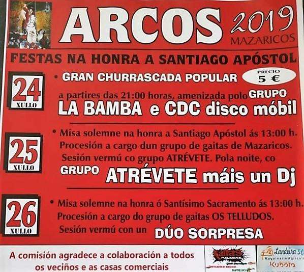 Santiago Apóstol de Arcos en Mazaricos