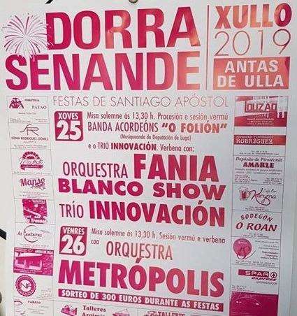 Santiago Apóstol de Dorra y Senande en Antas de Ulla