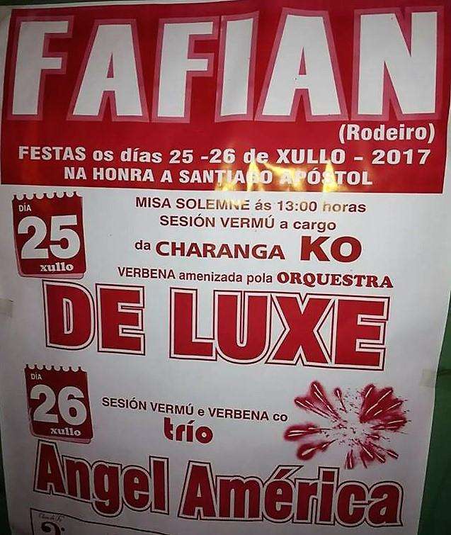 Santiago Apóstol de Fafián (2024) en Rodeiro
