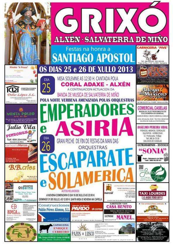 Santiago Apóstol de Grixó en Salvaterra do Miño