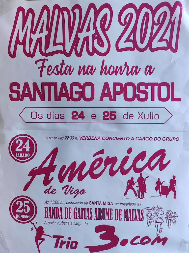 Santiago Apóstol de Malvas (2024) en Tui
