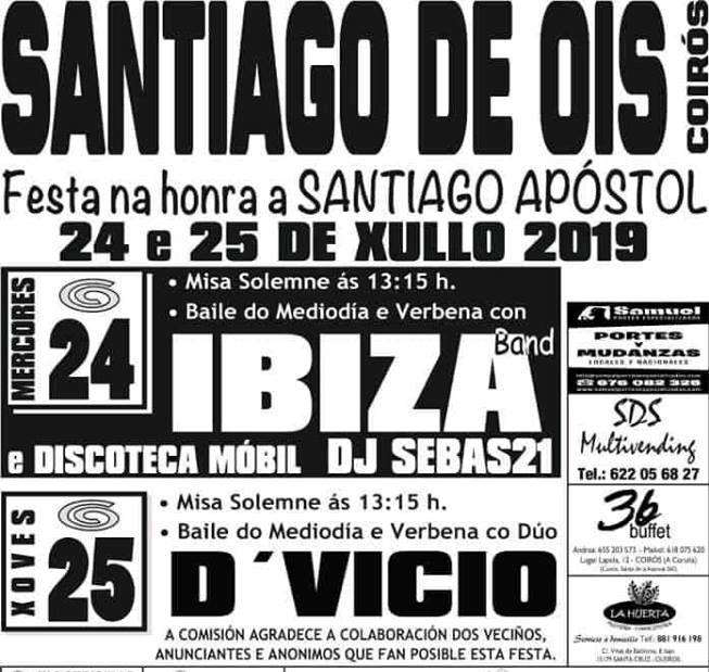 Santiago Apóstol de Ois en Coirós