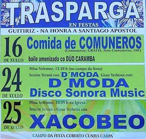 Santiago Apóstol de Trasparga en Guitiriz