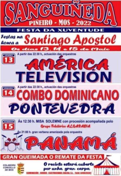 Santiago Apóstol - Festa da Xuventude de Piñeiro en Mos