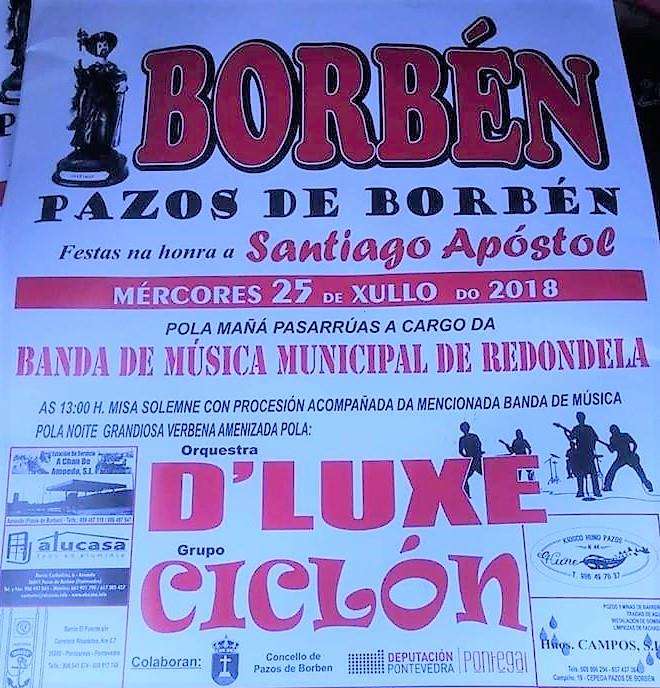 Santiago Apóstol  en Pazos de Borbén