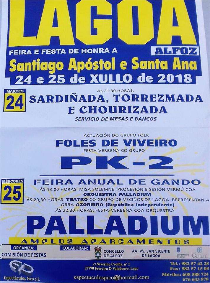 Santiago Apóstol y Santa Ana de Lagoa  (2024) en Alfoz