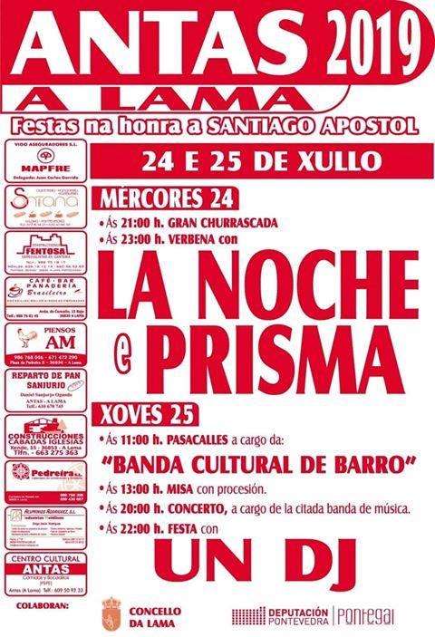 Santiago Apóstolo de Antas en A Lama