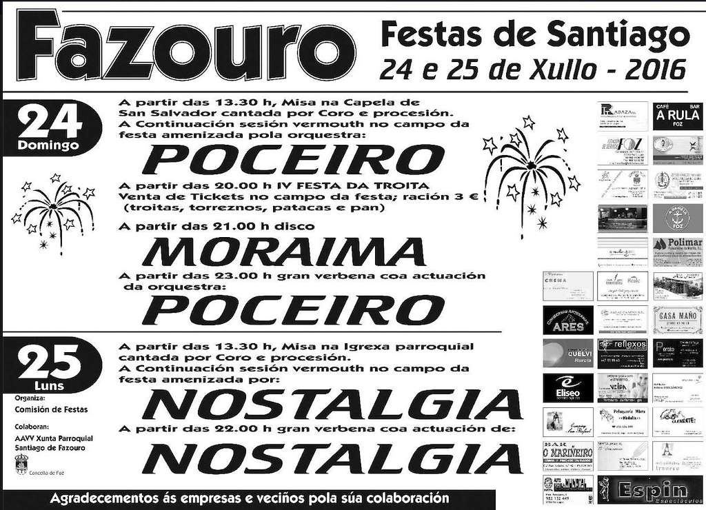 Santiago Apóstolo de Fazouro en Foz