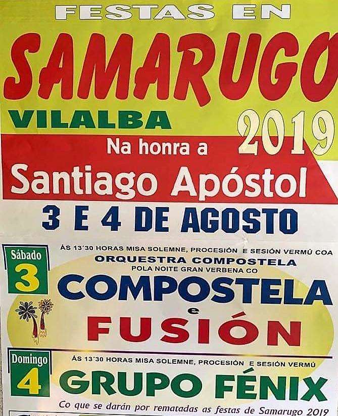 Santiago Apóstolo de Samarugo  en Vilalba