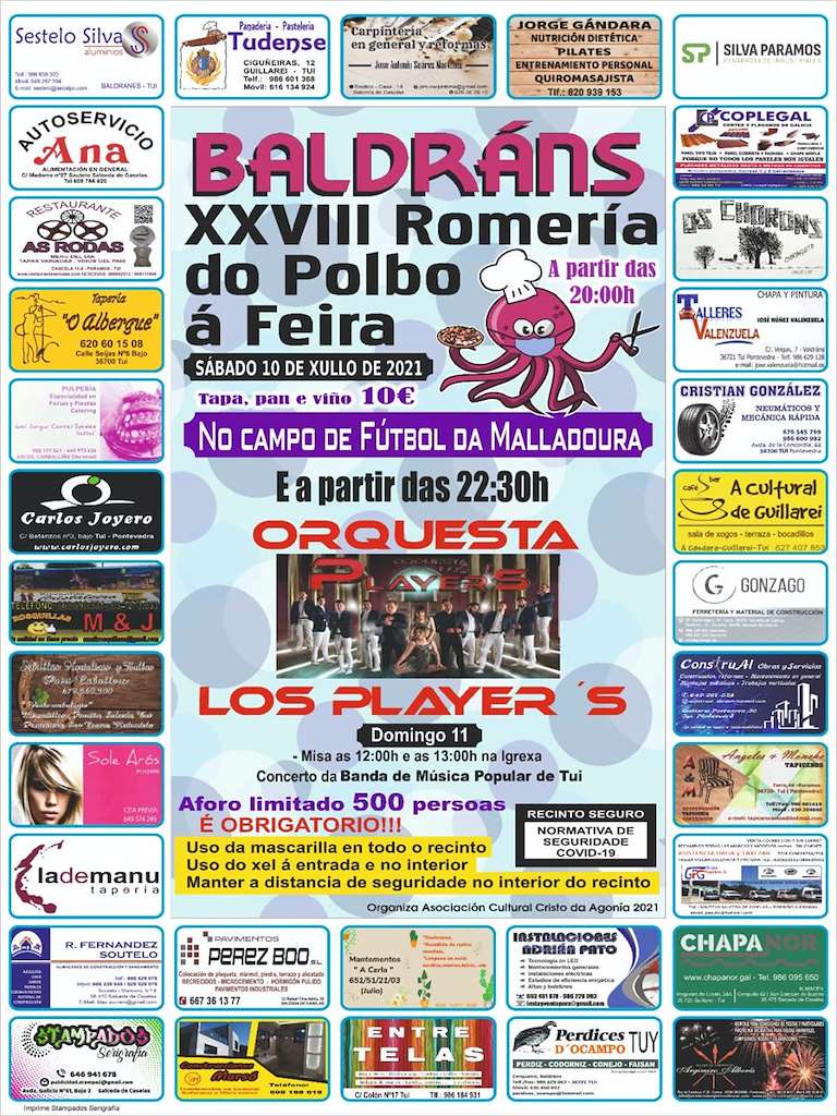 Santísimo Cristo da Agonía de Baldráns - XXXI Romería do Polbo á Feira (2024) en Tui