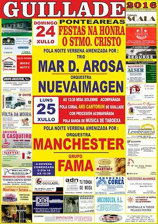 Fechas, información, programa, cartel, imágenes, mapa y ubicación de Santísimo Cristo da Victoria de Guillade (2024)  en  Ponteareas