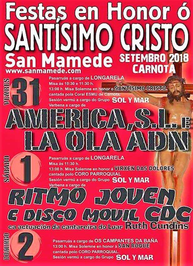 Santísimo Cristo de San Mamede en Carnota