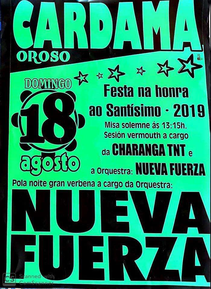 Santísimo Sacramento de Cardama en Oroso