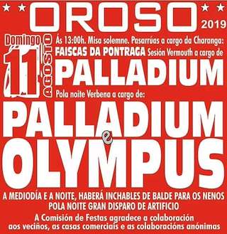 Fechas, información, programa, cartel, imágenes, mapa y ubicación de Santísimo Sacramento  en  Oroso