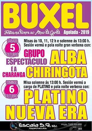 Santo Anxo da Garda de Buxel en Agolada