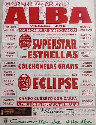 Santo Anxo de San Juan de Alba en Vilalba