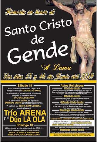 Santo Cristo de Gende en A Lama