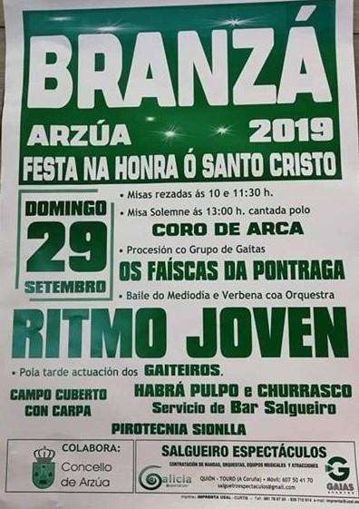 Santo Cristo de Branzá en Arzúa