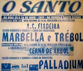 Fechas, información, programa, cartel, imágenes, mapa y ubicación de Santo Estebo de O Santo  en  Vilalba