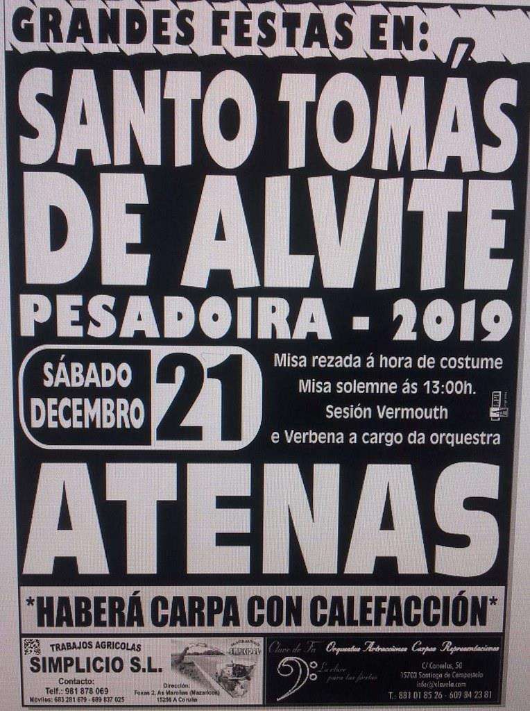 Santo Tomás de Alvite en Negreira