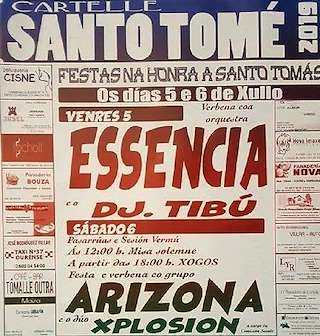 Fechas, información, programa, cartel, imágenes, mapa y ubicación de Santo Tomás de Santo Tomé (2024)  en  Cartelle