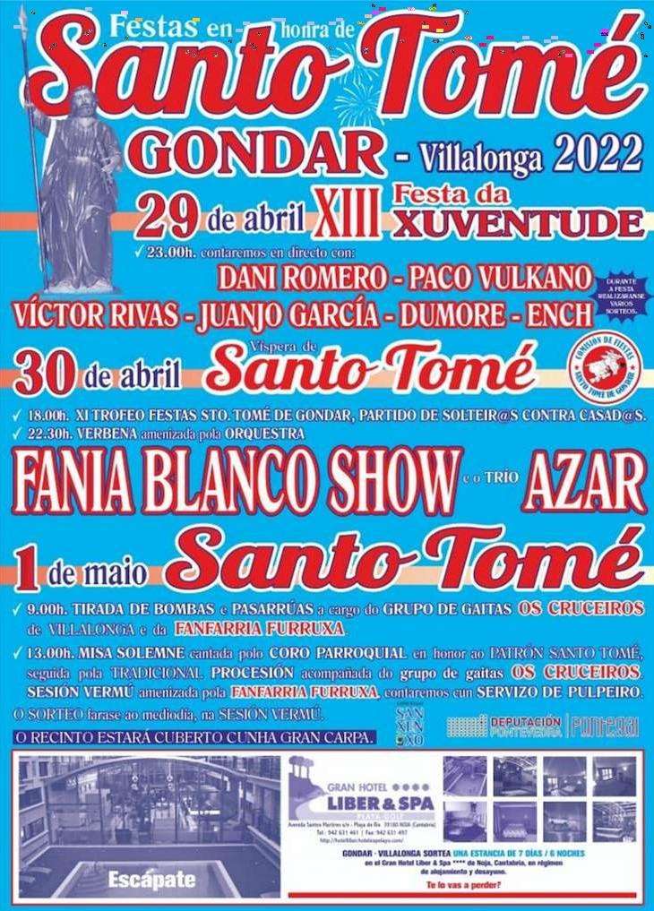 Santo Tomé de Gondar en Sanxenxo