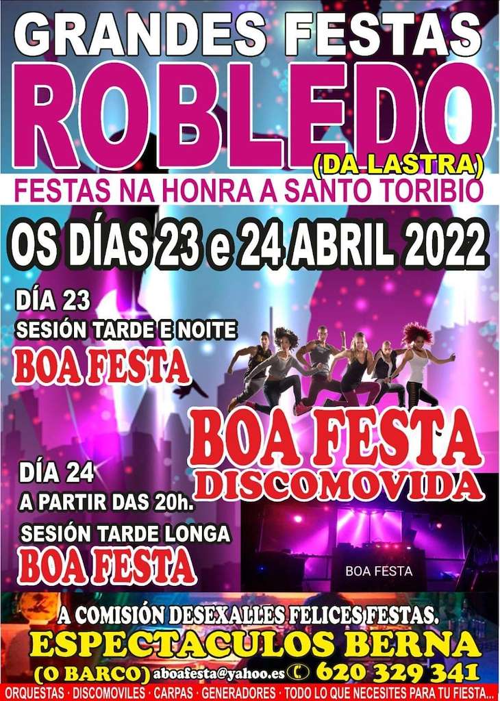 Santo Toribio de Robledo de Lastra en Rubiá