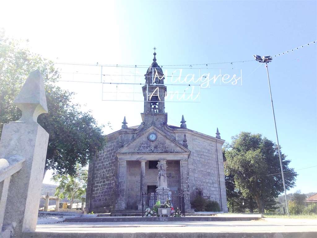 Santuario de los Milagros de Amil en Moraña