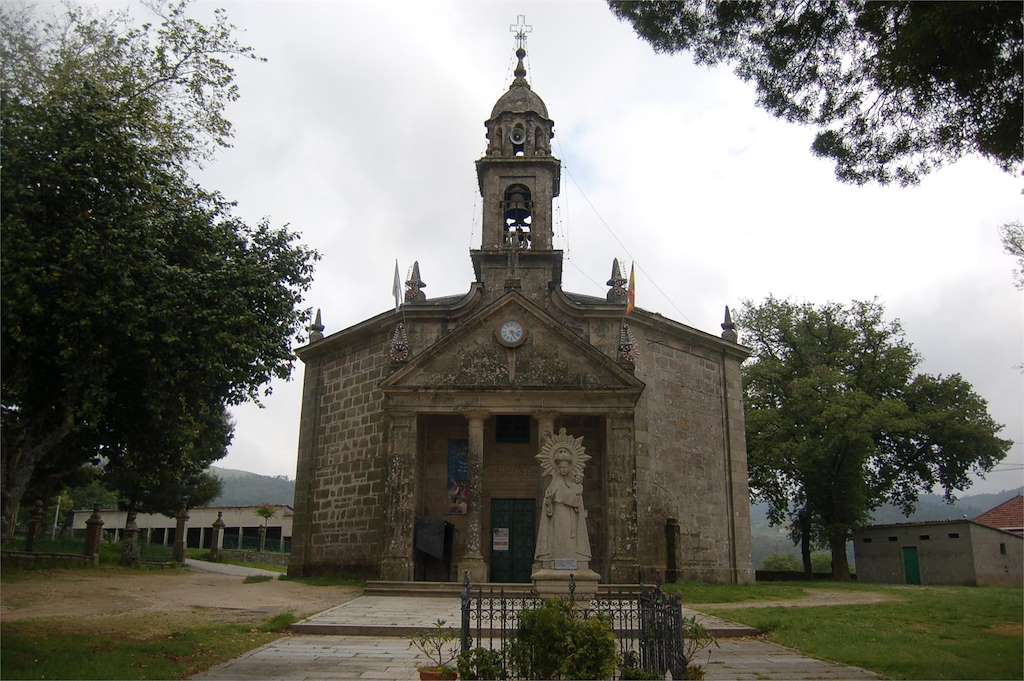 Santuario de los Milagros de Amil en Moraña