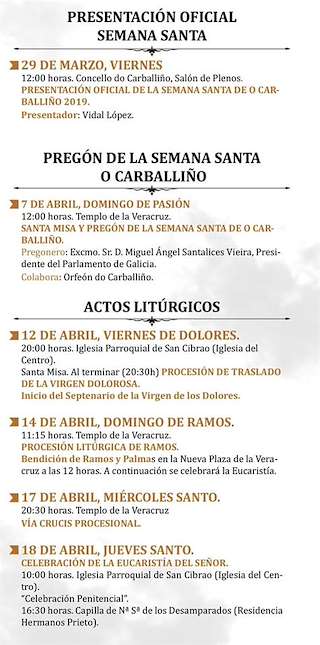 Semana Santa  en O Carballiño