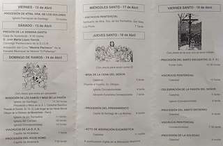 Semana Santa en Mondoñedo