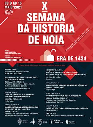 Fechas, información, programa, cartel, imágenes, mapa y ubicación de XI Semana da Historia  en  Noia