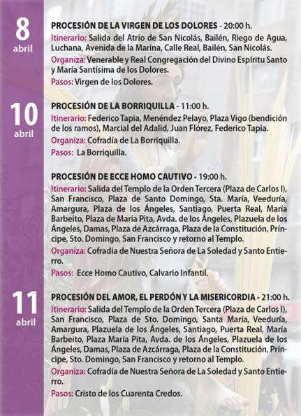 Semana Santa en A Coruña