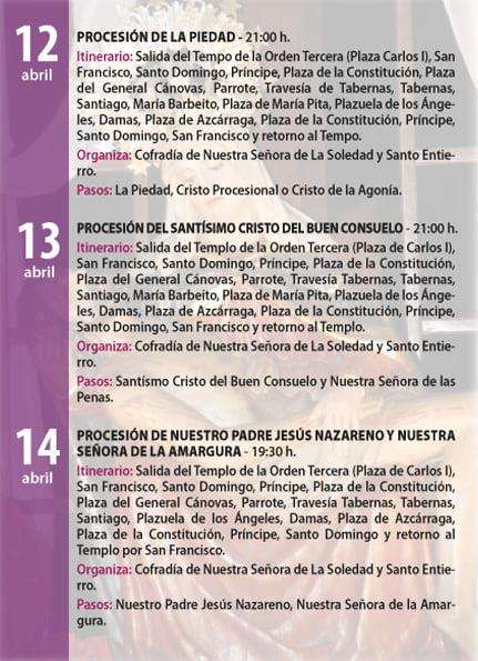 Semana Santa en A Coruña