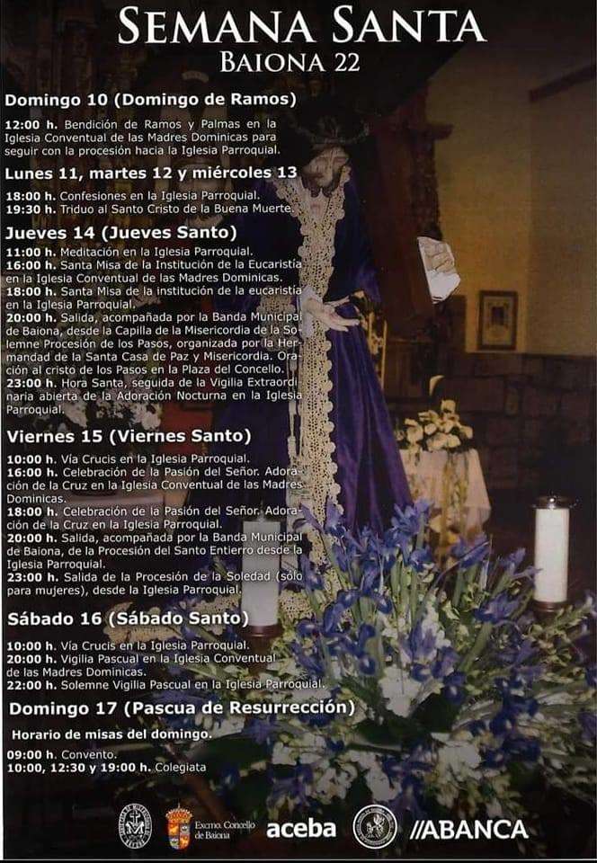 Semana Santa en Baiona