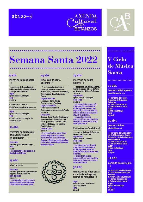 Semana Santa en Betanzos