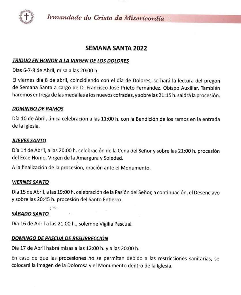 Semana Santa en Boiro