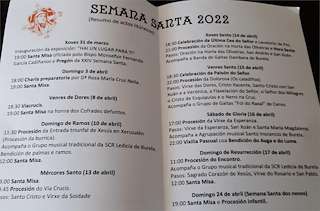 Fechas, información, programa, cartel, imágenes, mapa y ubicación de Semana Santa  en  Burela