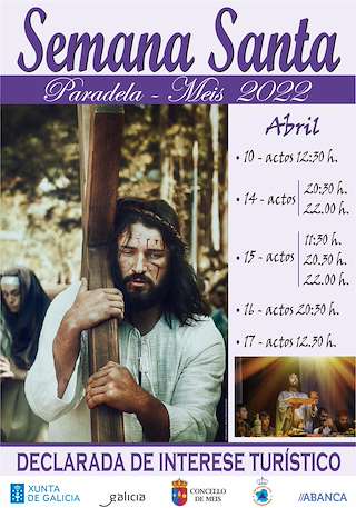 Fechas, información, programa, cartel, imágenes, mapa y ubicación de Semana Santa de Paradela  en  Meis