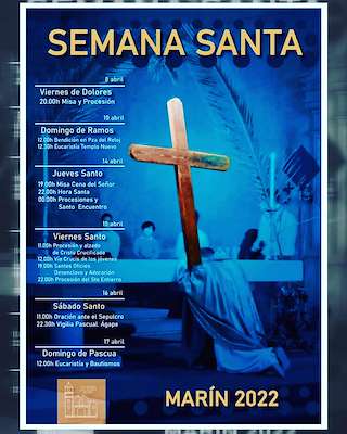 Fechas, información, programa, cartel, imágenes, mapa y ubicación de Semana Santa  en  Marín
