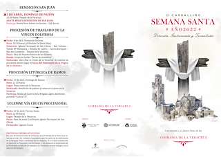 Fechas, información, programa, cartel, imágenes, mapa y ubicación de Semana Santa   en  O Carballiño