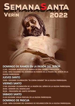 Fechas, información, programa, cartel, imágenes, mapa y ubicación de Semana Santa   en  Verín