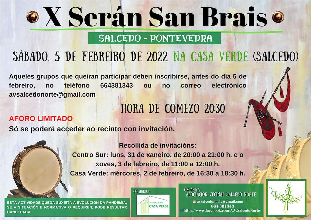 XII Serán de San Brais en Pontevedra