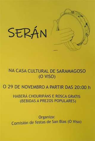 Fechas, información, programa, cartel, imágenes, mapa y ubicación de Serán do Viso  en  Redondela