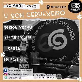 Fechas, información, programa, cartel, imágenes, mapa y ubicación de VII Serán Son Cervexeiro   en  Ortigueira