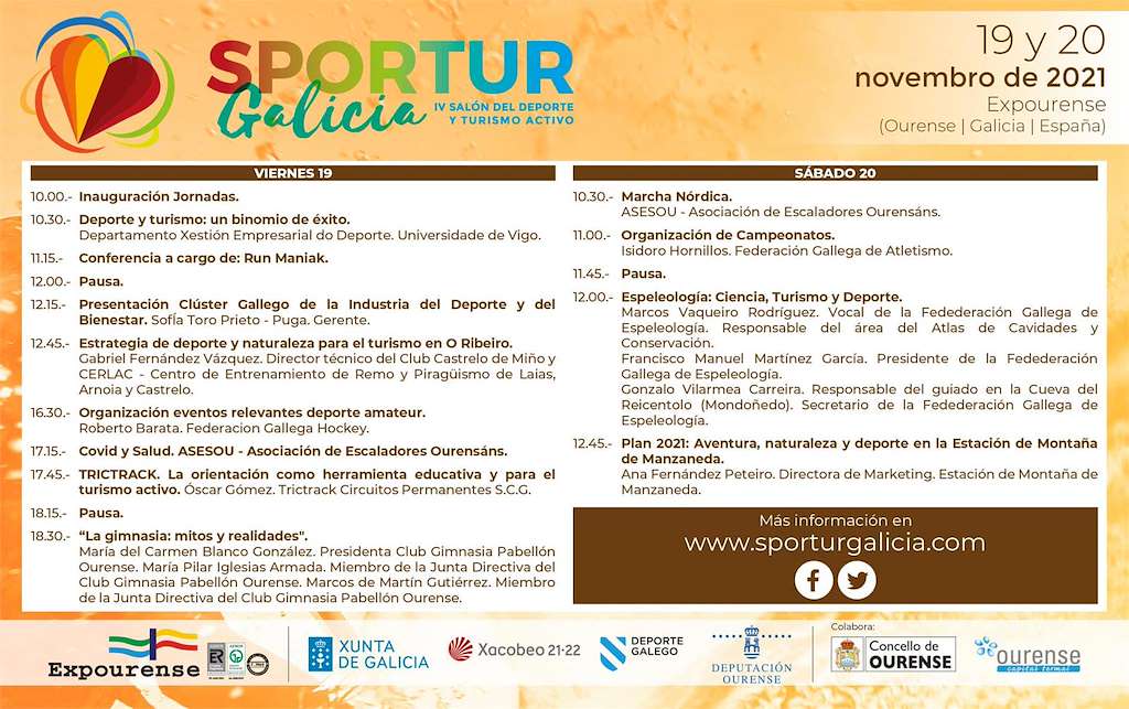 Sportur Galicia - VI Salón del Deporte y Turismo Activo en Ourense