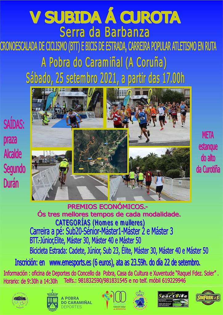 VI Subida á Curota  en A Pobra do Caramiñal